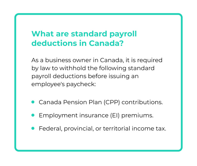 Payroll Deductions A Canadian Dispensary Owner's Guide